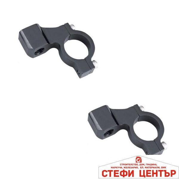 Стойка за огледалото на мотоциклет - 2543 - черен 2бр/к-т