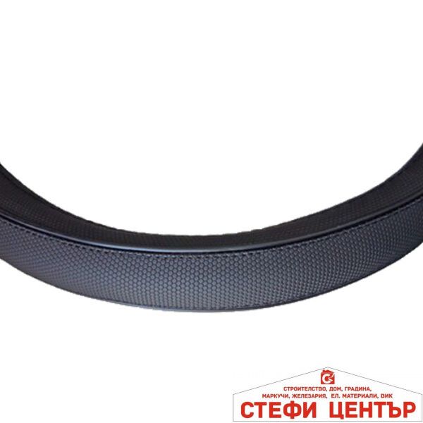 Калъф за волан М 38см с черно - 331