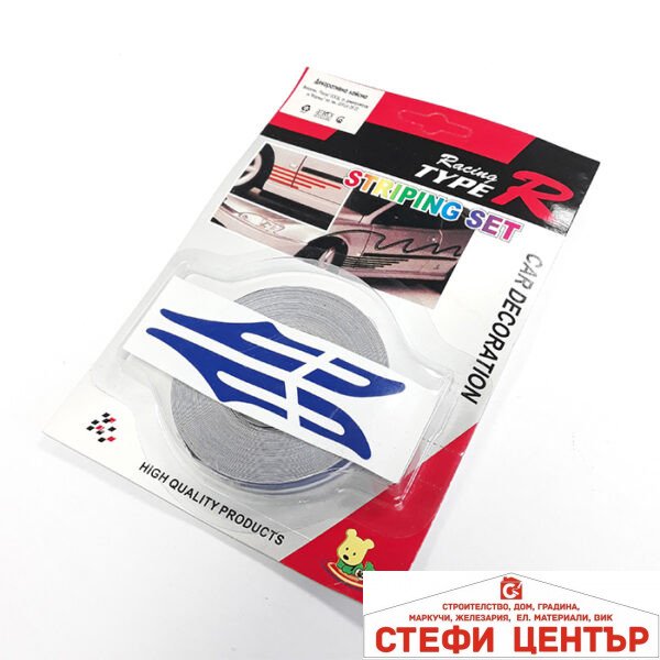 Декоративна лайсна за екстериор - синя