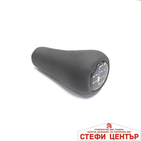 Топка за скоростен лост 002М кожа - черна М