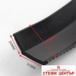 Спойлер самурай за броня 2352-1 червена
