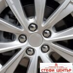 Декоративни капачки за болтове на джантите Versaco 17мм - хром