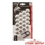 Декоративни капачки за болтове на джантите Versaco 17мм - хром - Image 2