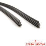 Пера за чистачки силикон 24'' - Черни - Image 3