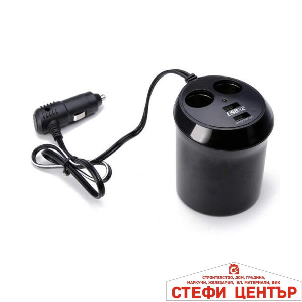 Разклонител за запалка USB WF028