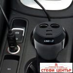 Разклонител за запалка USB WF028 - Image 2