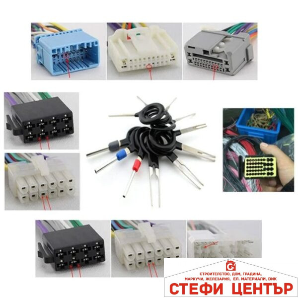 Инструменти за демонтаж на кабели 38 части