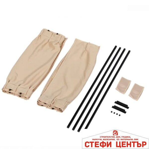 Перде странично 01 - 2бр к-т - БЕЖАВО