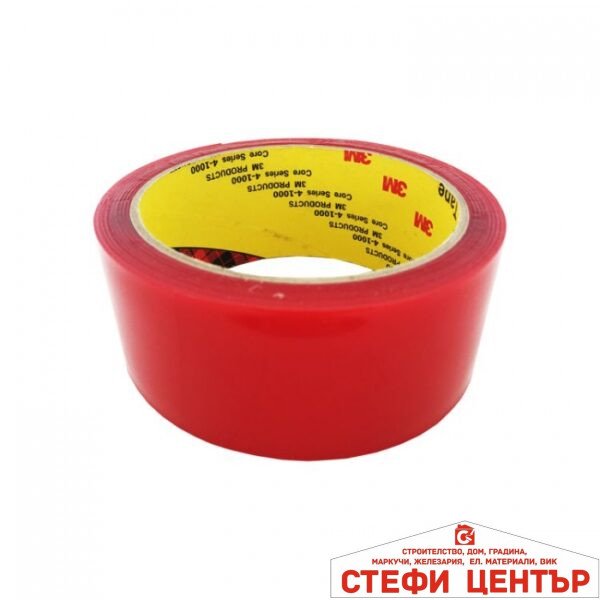 Двойнолепящо прозрачно тиксо - 40мм х 2.5м