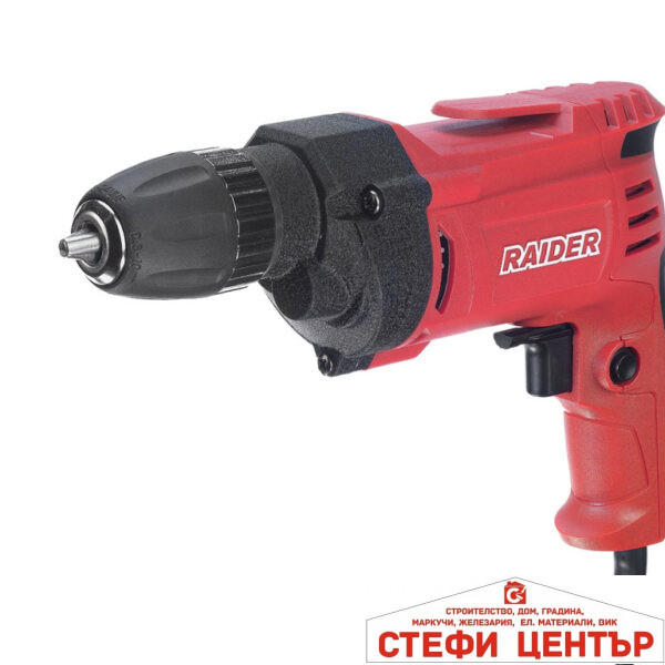 Бормашина 510W 10mm самоз. патр. метален корпус RAIDER INDUSTRIAL RDI-ID37