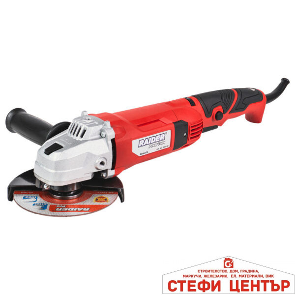 Ъглошлайф 125mm 900W рег. обороти RAIDER RD-AG76