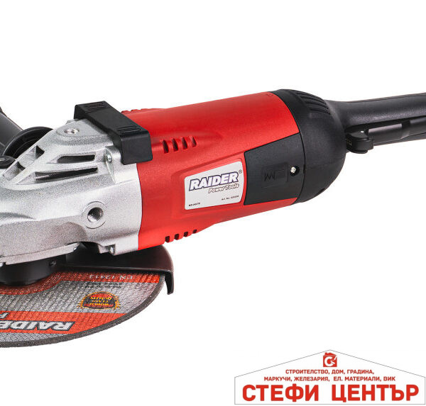 Ъглошлайф 230mm 2400W с плавен старт RAIDER RD-AG78