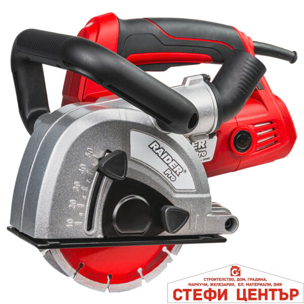 Фреза за канали 1.7kW 150x22.2mm 10-50mm куфар RAIDER PRO RDP-WCH03