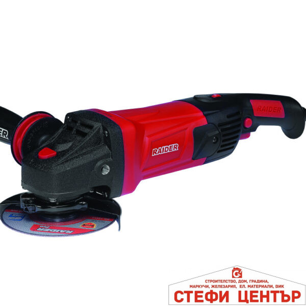 Ъглошлайф 125mm 1400W рег. обороти RAIDER INDUSTRIAL RDI-AG57