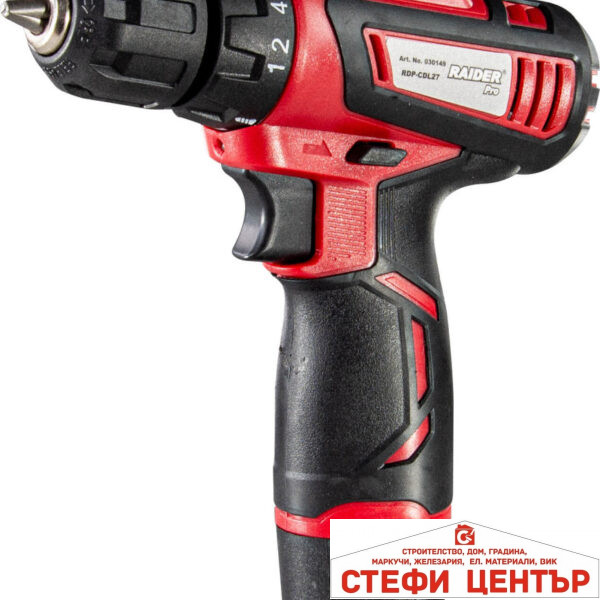 Бормашина акум. 12V 2-ск. 1.5Ah 28Nm RAIDER RD-CDL27