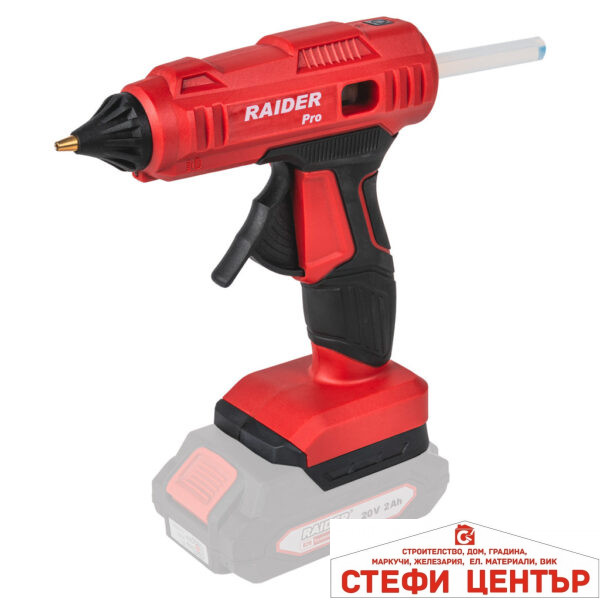 R20 Пистолет за топло лепене Ø11 Solo RAIDER PRO RDP-YGLG20