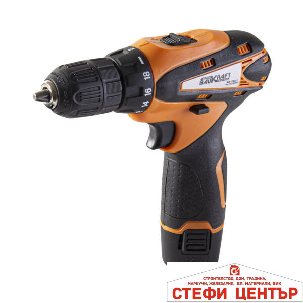 Бормашина акум. Li-ion 12V 2-ск. 1500mAh BAUKRAFT BK-CDL31 Baukraft
