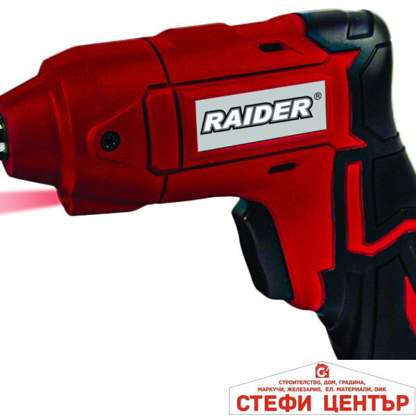Отвертка акумулаторна Li-ion 3.6V RAIDER RD-CSCL04