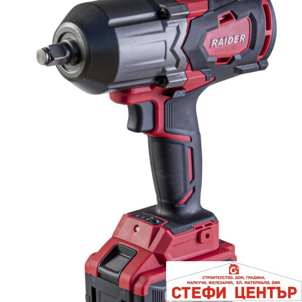 Гайковерт акум. 20V 3-ск. 4Ah 1200Nm 1/2" в куфар RAIDER INDUSTRIAL RDI-IBW02