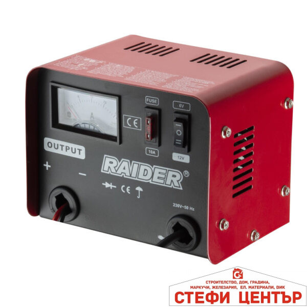 Зарядно за акумулатор 6/12V 5A RAIDER RD-BC05