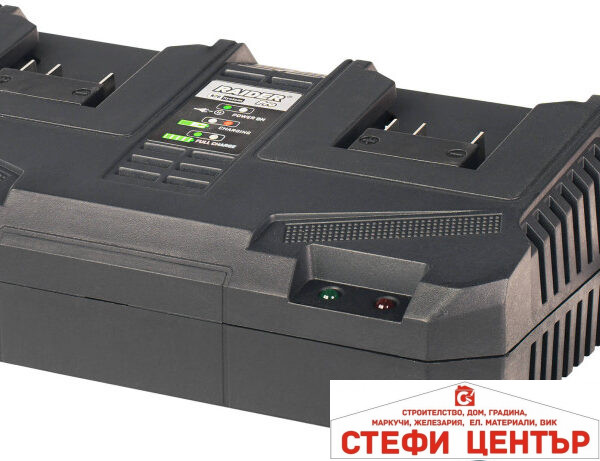 R20 Зарядно двойно 4A за серията RAIDER PRO RDP-R20 System 