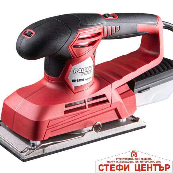 Виброшлайф 350W 115х230mm рег. обор. RAIDER RD-SA19