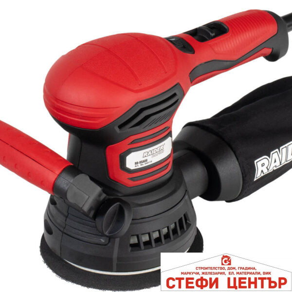 Ексцентършлайф 400W Ø125mm рег. обор. RAIDER RD-RSA08