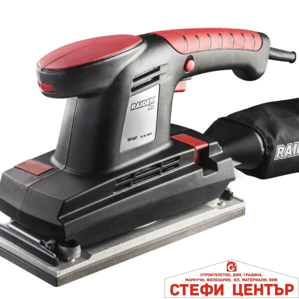 Виброшлайф 380W 115х230mm рег. обор. RAIDER PRO RDP-SA27 Black edition
