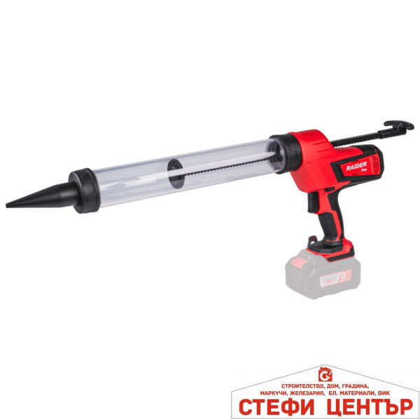 R20 Пистолет за силикон 600ml 4500N рег. об. Solo RAIDER PRO RDP-CCG20