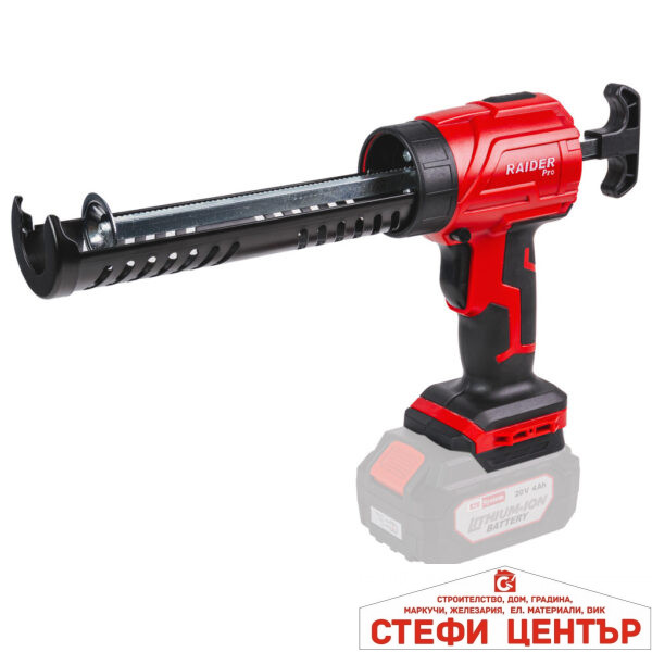 R20 Пистолет за силикон 310ml 1200N рег. об. Solo RAIDER PRO RDP-YCG20