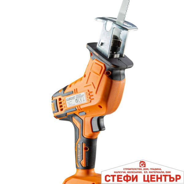 Трион саблен акум. 18V 2Ah quick в куфар BAUKRAFT BK-CRS33 Set