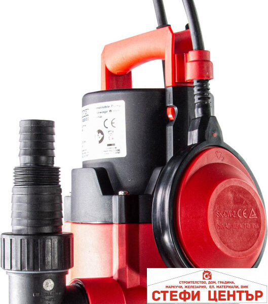 Помпа потопяема за мръсна вода 400W 1" 125L/min 5m RAIDER RD-WP46