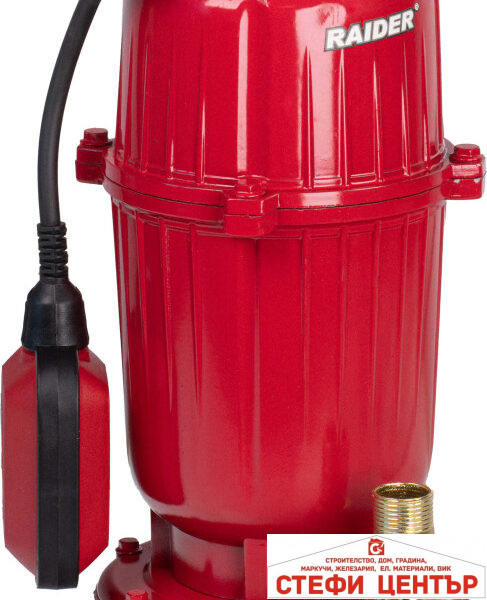 Помпа водна потопяема 750W 1" 50L/min 20m 8m кабел RAIDER RD-CAWP52