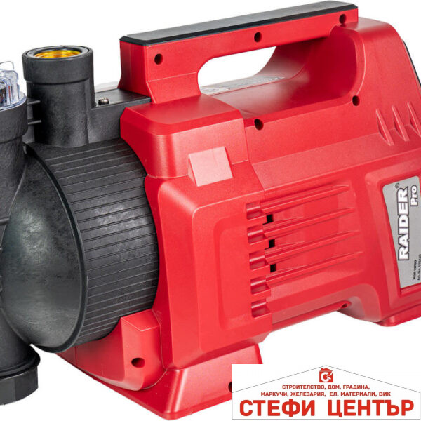 Помпа водна 1100W 1" 77L/min 45m воден филтър LCD RAIDER PRO RDP-WP80