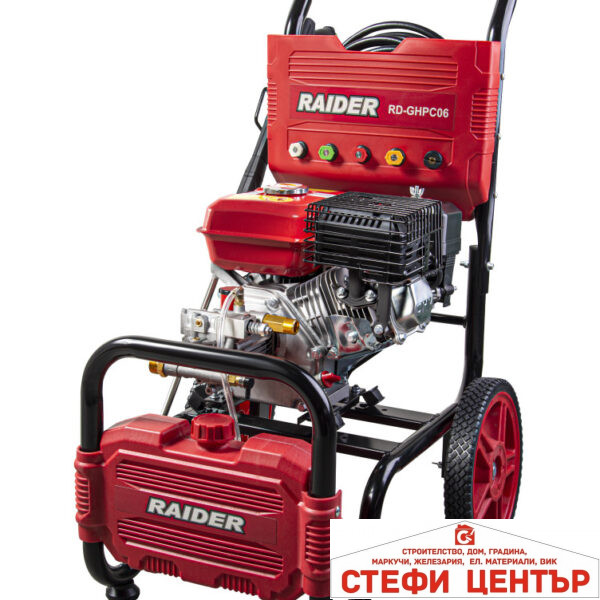 Водоструйка бензинова 5200W 20MPa 10L/min RAIDER RD-GHPC06