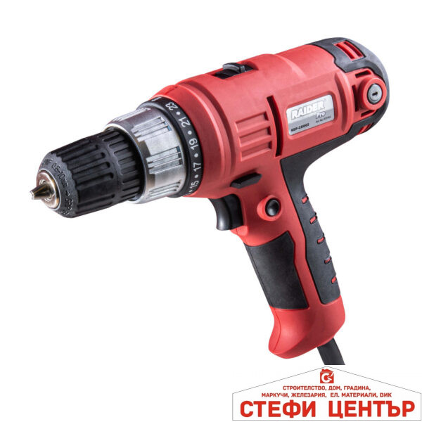 Винтоверт електрически 300W 2-ск. RAIDER PRO RDP-CDD02