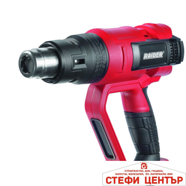 Пистолет за горещ въздух 2000W RAIDER INDUSTRIAL RDI-HG24