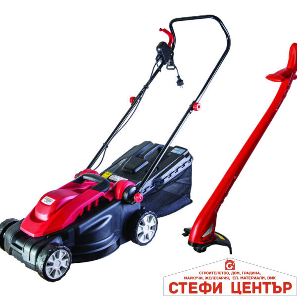 К-кт косачка 1600W 360mm 35L и тример 250W 220mm RAIDER RD-LMGT01