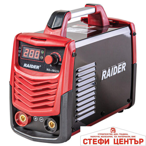 Инверторен електрожен 200A RAIDER RD-IW220 e-Line