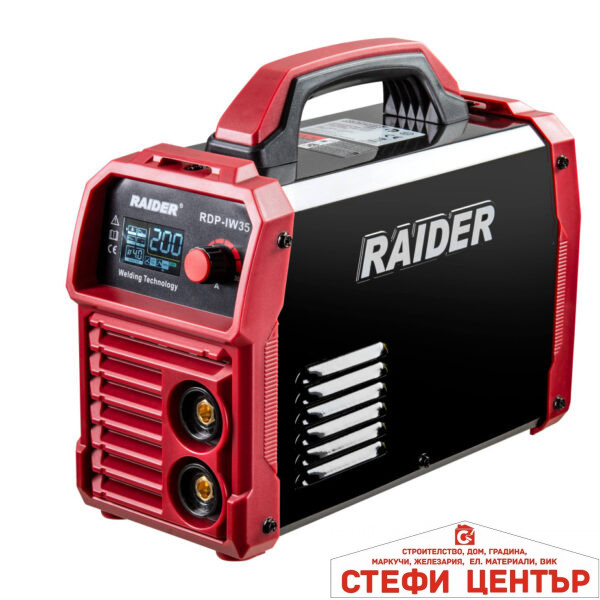 Инверторен електрожен 200A RAIDER PRO RDP-IW35