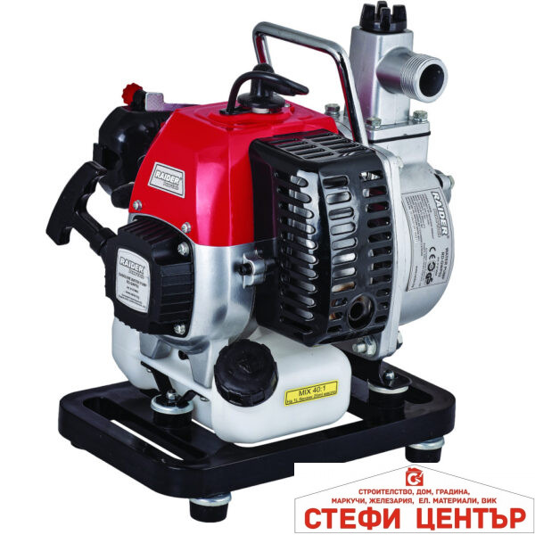 Помпа водна бензинова 1.25kW 1" 133 L/min RAIDER RD-GWP02J