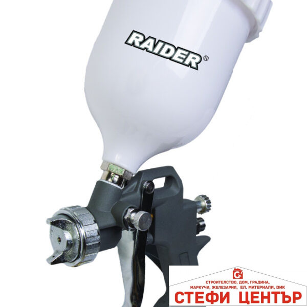 Пистолет за боя горно каз. ø1.5mm 600ml RAIDER RD-SG02