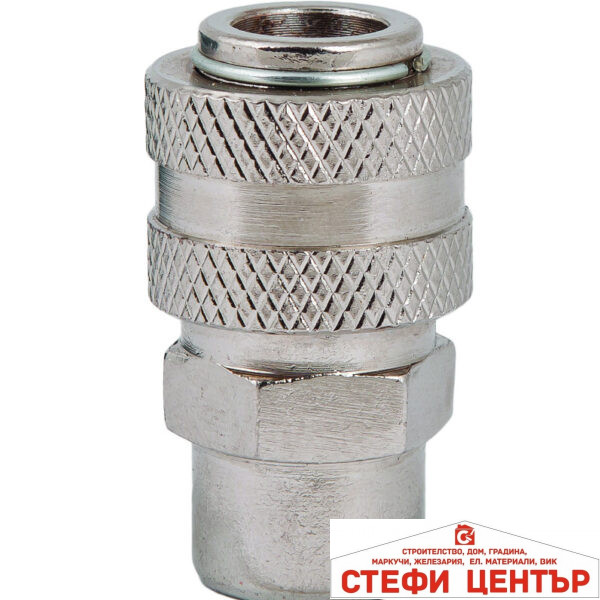 Накрайник пневм. бърза връзка 1/4"F QC02 RD