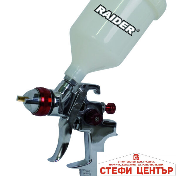 Пистолет за боя горно ø1.4mm 600ml 1/4" RAIDER RD-SG05