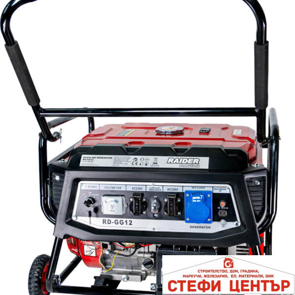 Генератор за ток бензинов 7.5kW ел. стартер RAIDER RD-GG12
