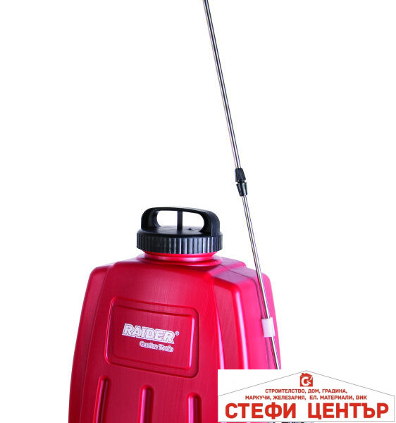 Пръскачка Li-ion 16L 12V 8Ah 4.5bar 4L/min 8m RAIDER RD-BKMD03
