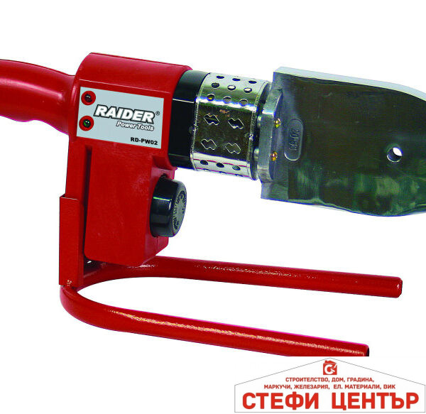 Поялник за PP тръби 1000W 6 глави ø20-63mm RAIDER RD-PW02L