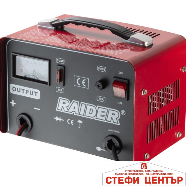 Зарядно за акумулатор 12V 5A RAIDER RD-BC10