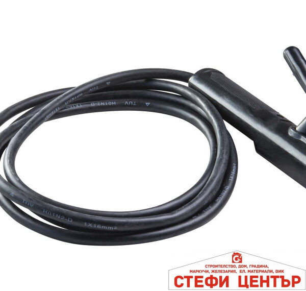 Електрододържател с кабел 16mm2 3m и конектор к-т