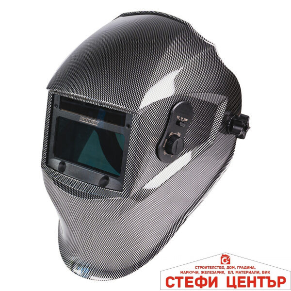 Шлем заваръчен фотосоларен DIN 9-13 Gr 100x50 RAIDER RD-WH08